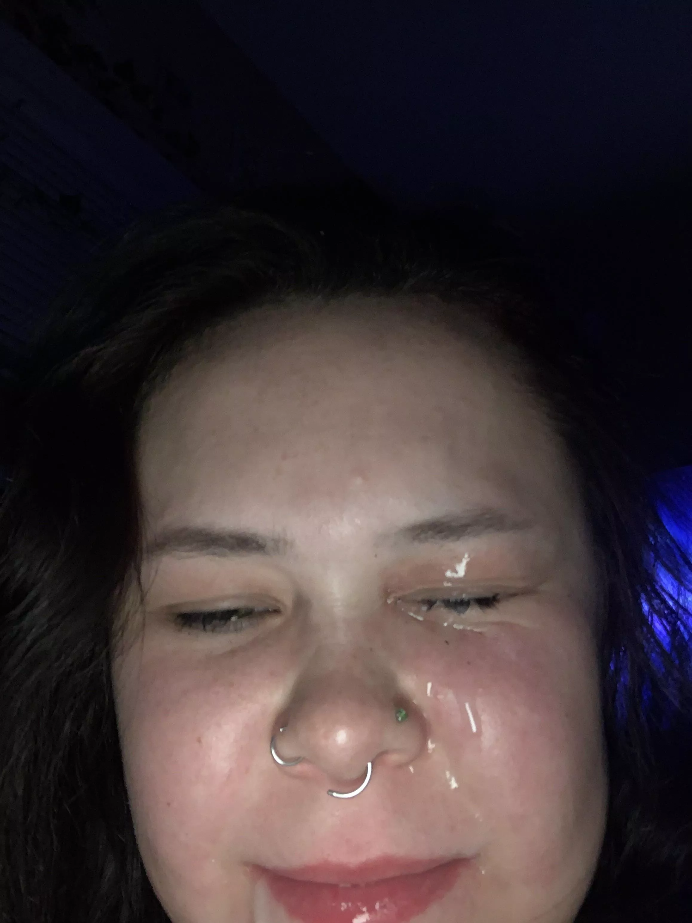 ah it went in my eye 🫣 posted by nessgrace