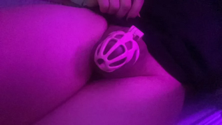 Any pretty girls out there like a locked trans girl? by idkkkkkk1245