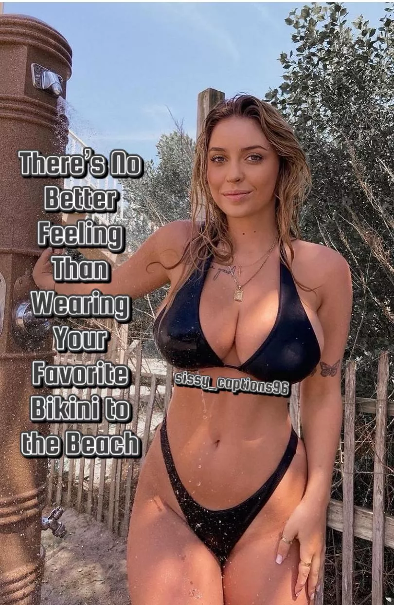 Anyone Else Love Showing Off at the Beach? posted by Young_Sissy486