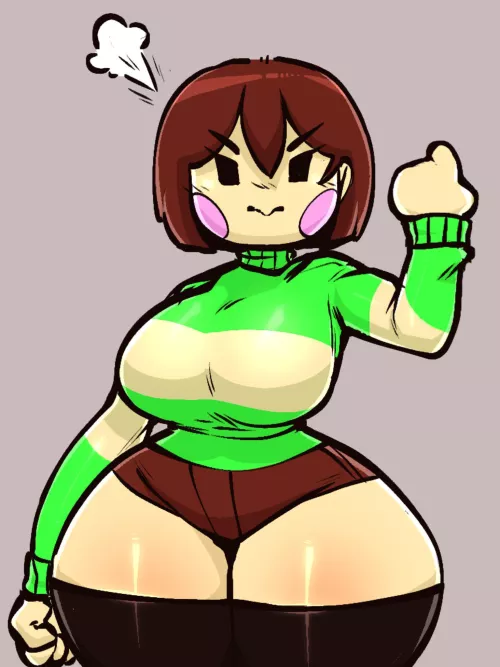 [Chara seems angry at you] by DripJ6969