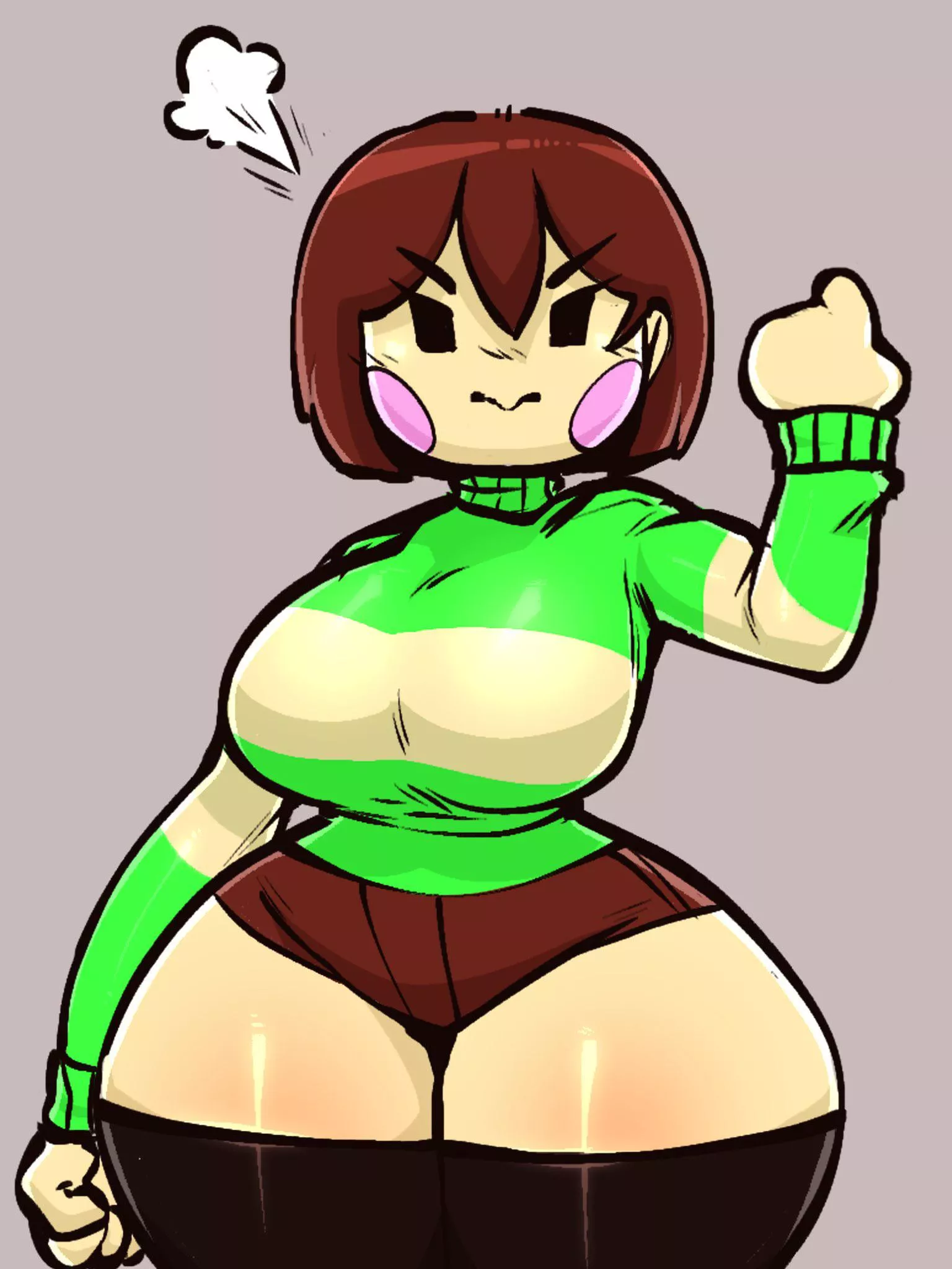 [Chara seems angry at you] posted by DripJ6969