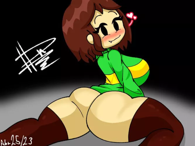[Chara shows you her ass] by DripJ6969