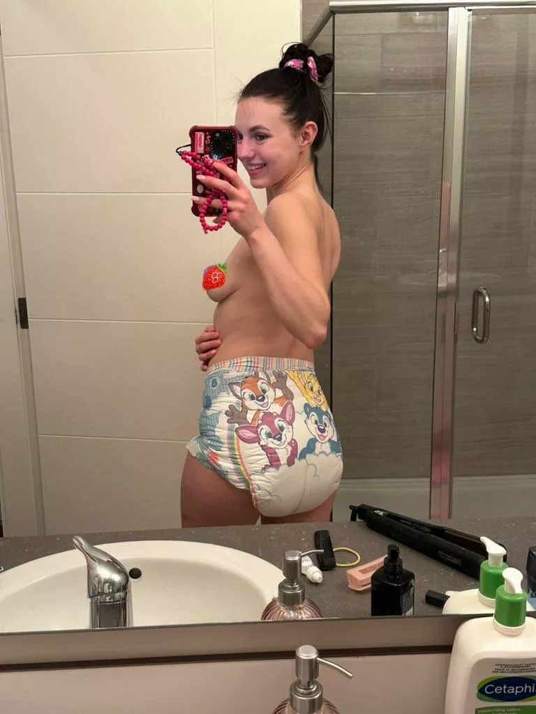 Diaper change before we start the day dadda? 😇 posted by SoggyStrawberryy