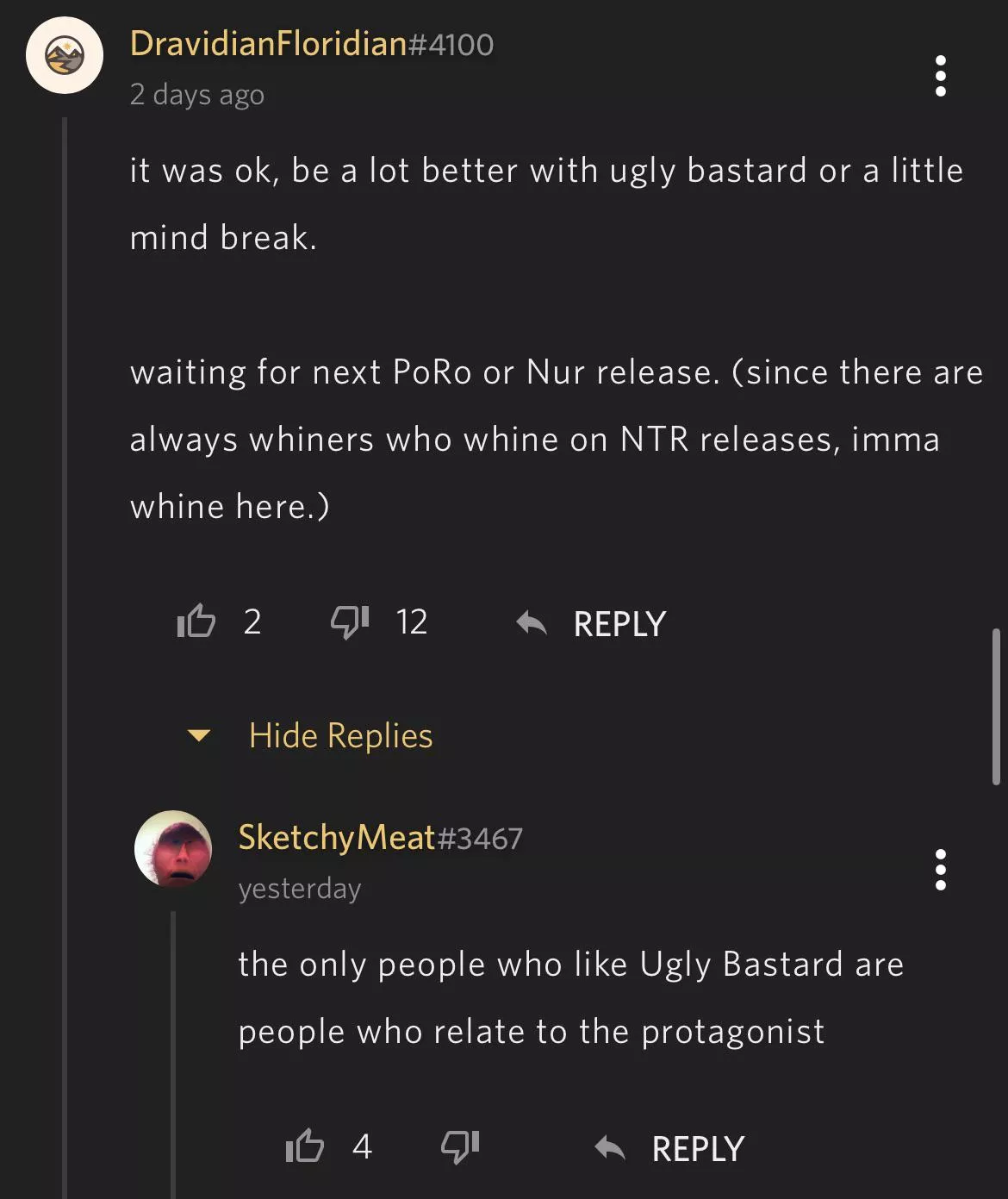 Didn’t have to violate him like that posted by Phobos687