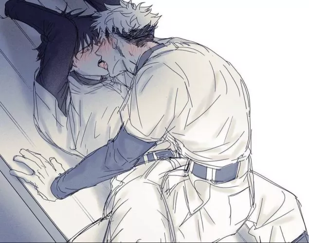 Does anyone know who the artist of this [Jujutsu Kaisen] fan art is? by fetuscat4