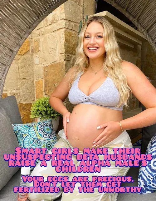 Don't let traditional morality stop you from doing what your body knows is natural and right. Instead of propagating weakness, give your offspring the best chance they deserve. by enslavedcuck