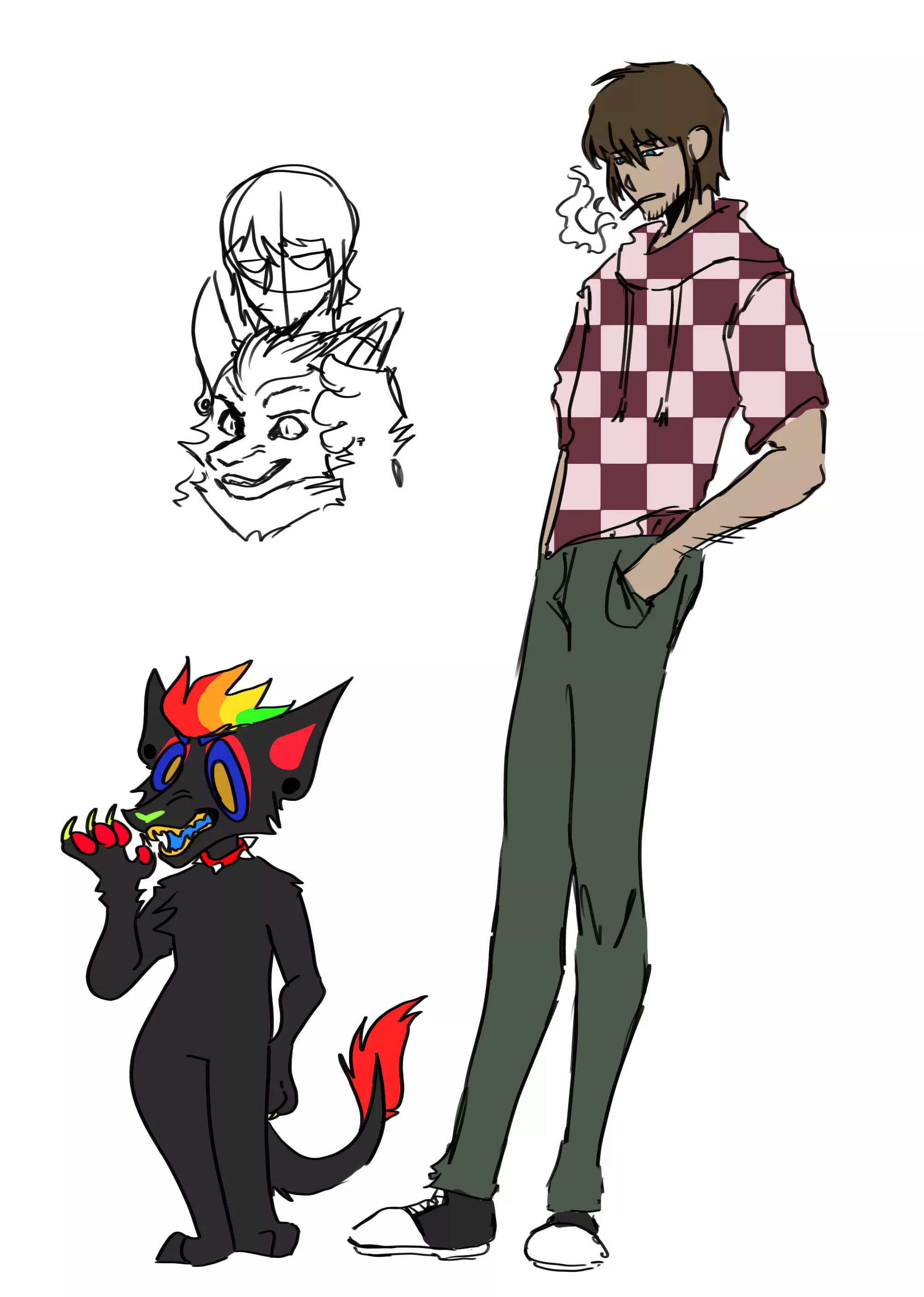 Have you ever heard of a furry character? Not in the animal terms, but an actual OC that is a member of the fandom. posted by GoldenTheKitsune