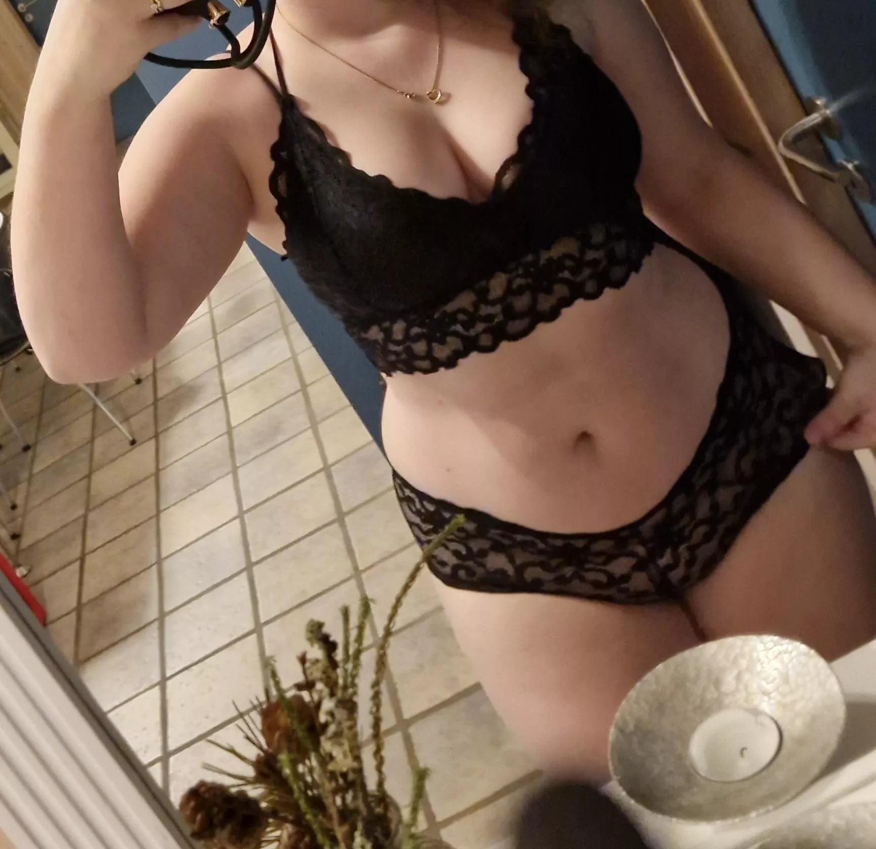 Hope u are a fan of black lingerie posted by CrabbyPasta
