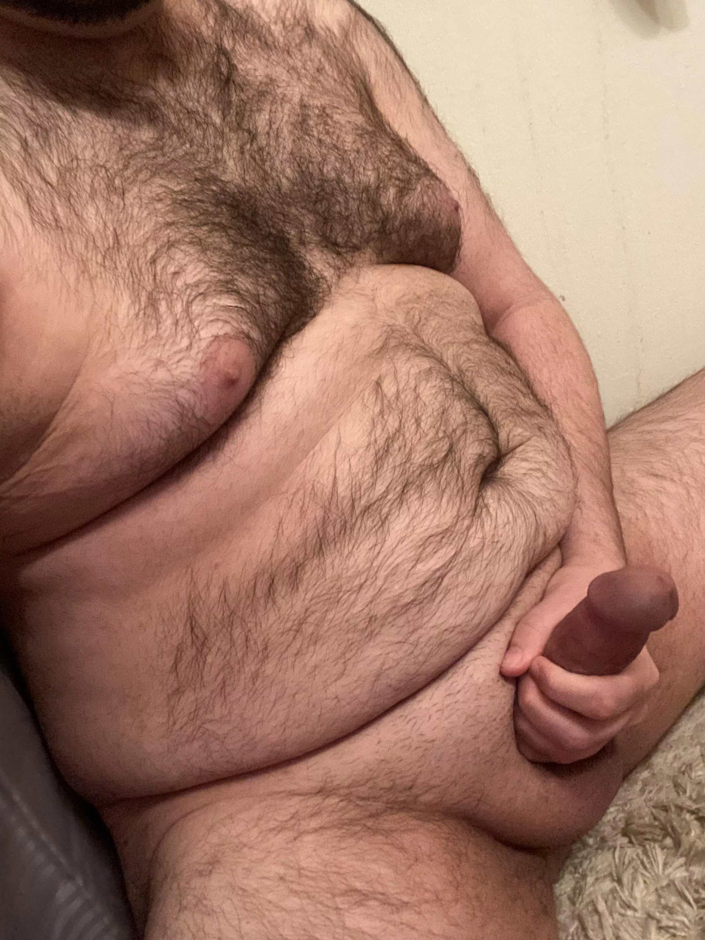 I can’t keep it down, no matter how many times I cum 🥵 Maybe your hands work better than mine 😉 posted by TheLazyHermit11