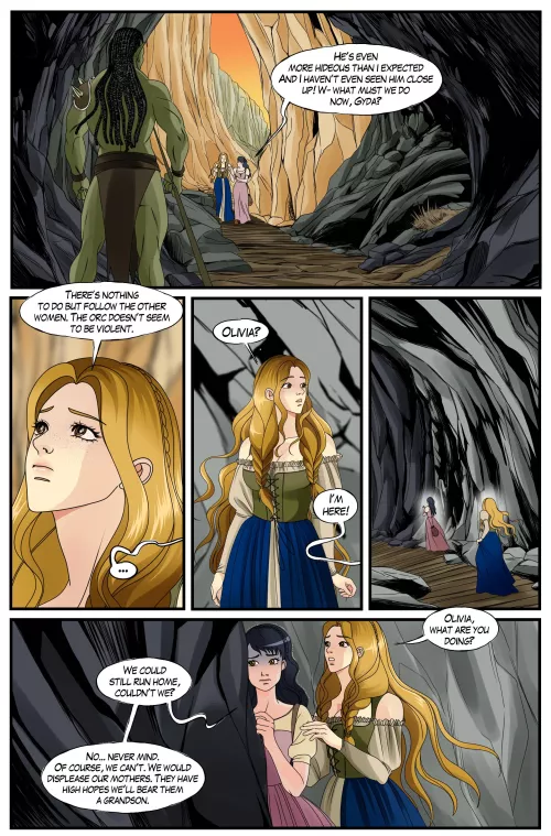 I have no idea if I can post this here as the smut will not come for a while. I will just post this as a last and then post all the pages together of there actually is action happening. Mods can erase if this isn't allowed as no porn is here yet, lol by OrcofMine