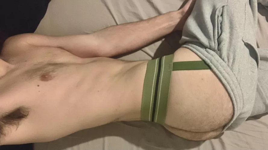 I love the jockstrap sweats combination they make me feel so sexy by cedar_lumiere