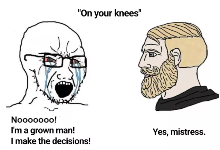 I'm a grown man. by truemoishe