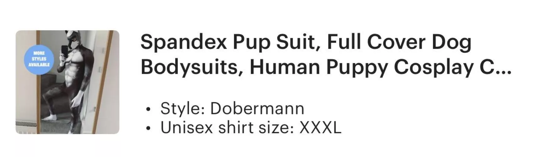 Just ordered a spandex puppy suit by Original-Rice8977