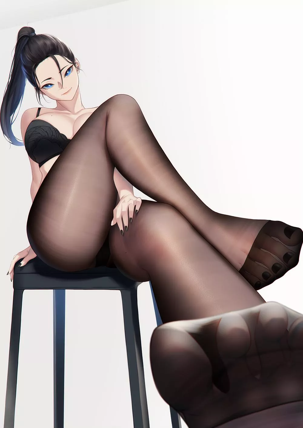 Legs Crossed [Artist's Original] posted by CheetahSperm18