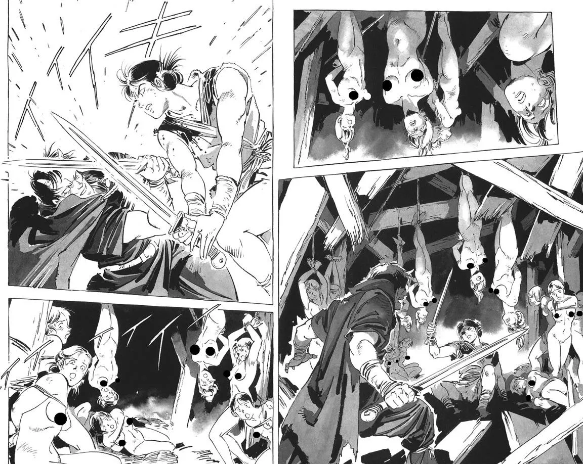 LF Mono Source: 2boys, fighting, multiple girls, bondage, censor posted by yaryardaze