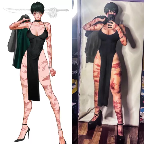 Maki Zenin (JJK) by Ruan by akakoooooo