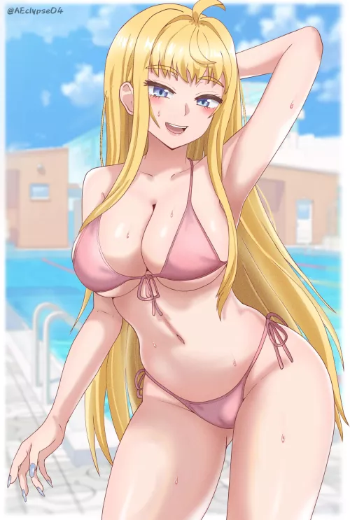 Minami Fuyuki Showing Off Her Body In A Bikini by Csxc