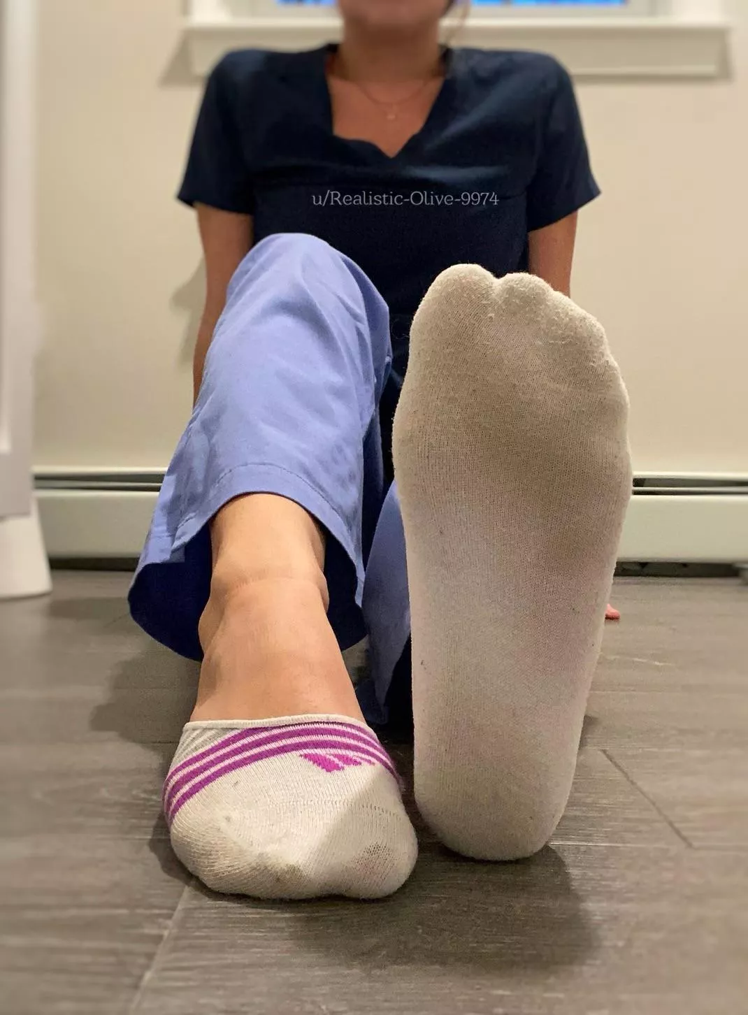 My smelly socks were stuck in my sneakers all day! posted by Realistic-Olive-9974