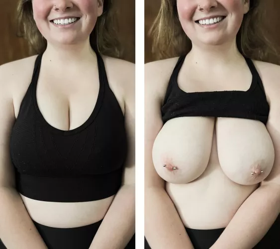 My sports bra was fighting for its life holding my 38DDs by xTheAstorsx