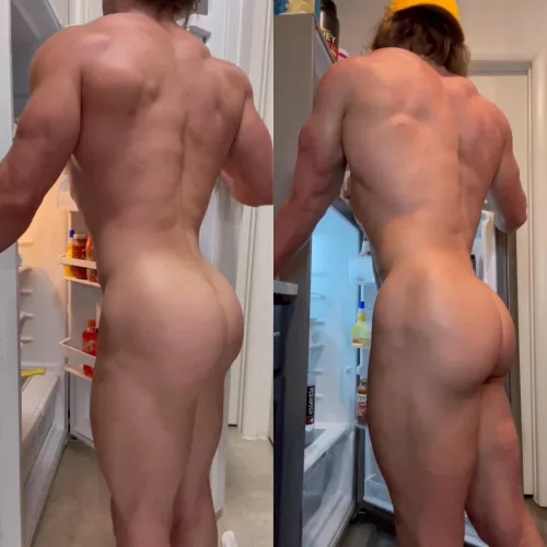 Naked progress pics of my glutes after 18 months! by YourThor4