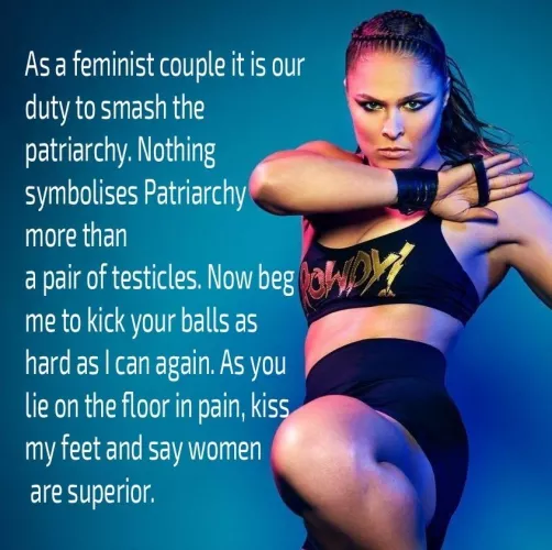 Smash the patriarchy by RondaRouseysSimp