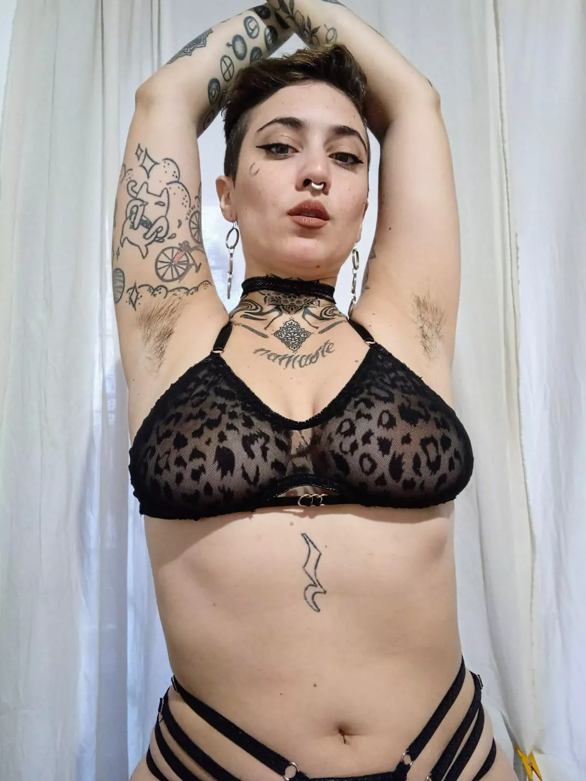 Sometimes I just trim it a lil bit posted by tatooedwitch