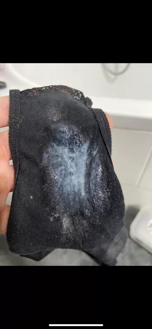 Stole a pair of creamy panties from my mom after a long time ;) by Hugoo22