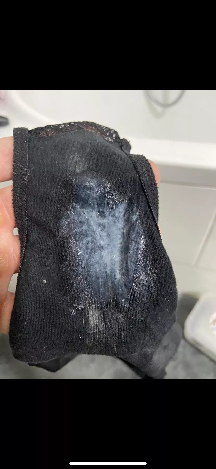 Stole a pair of creamy panties from my mom after a long time ;) posted by Hugoo22