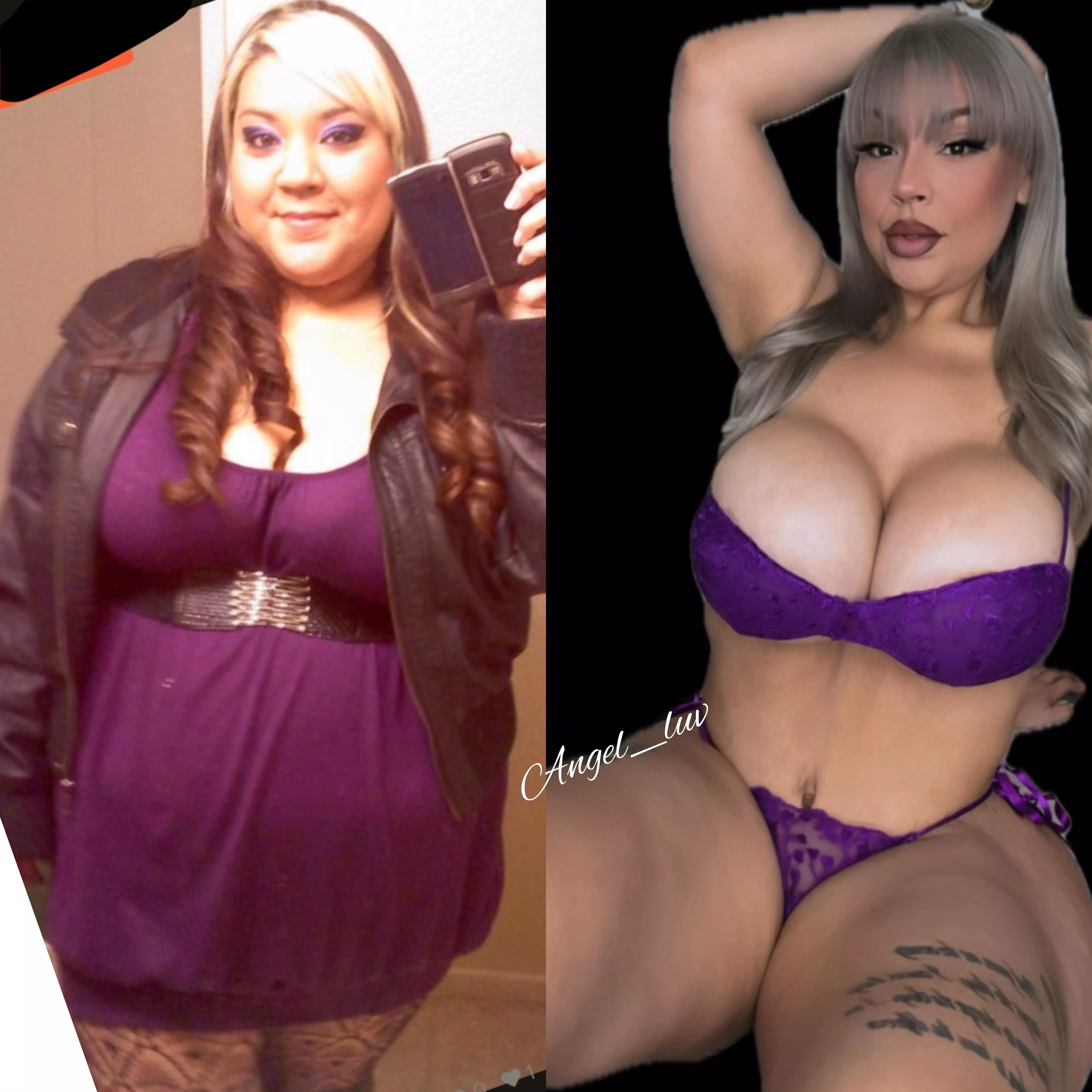 The ultimate glow up [oc] posted by BimboInTraining_