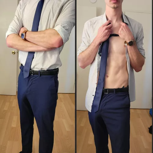 Trying to dress a little more formally...sometimes [ON/OFF] by StupidSexyIroh