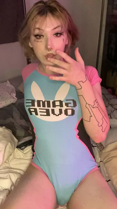 which one did you noticed first? my bulge or my face? 🥰 by Marie_Phillips