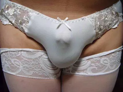 White panty bulge posted by Mission-Finish-8653