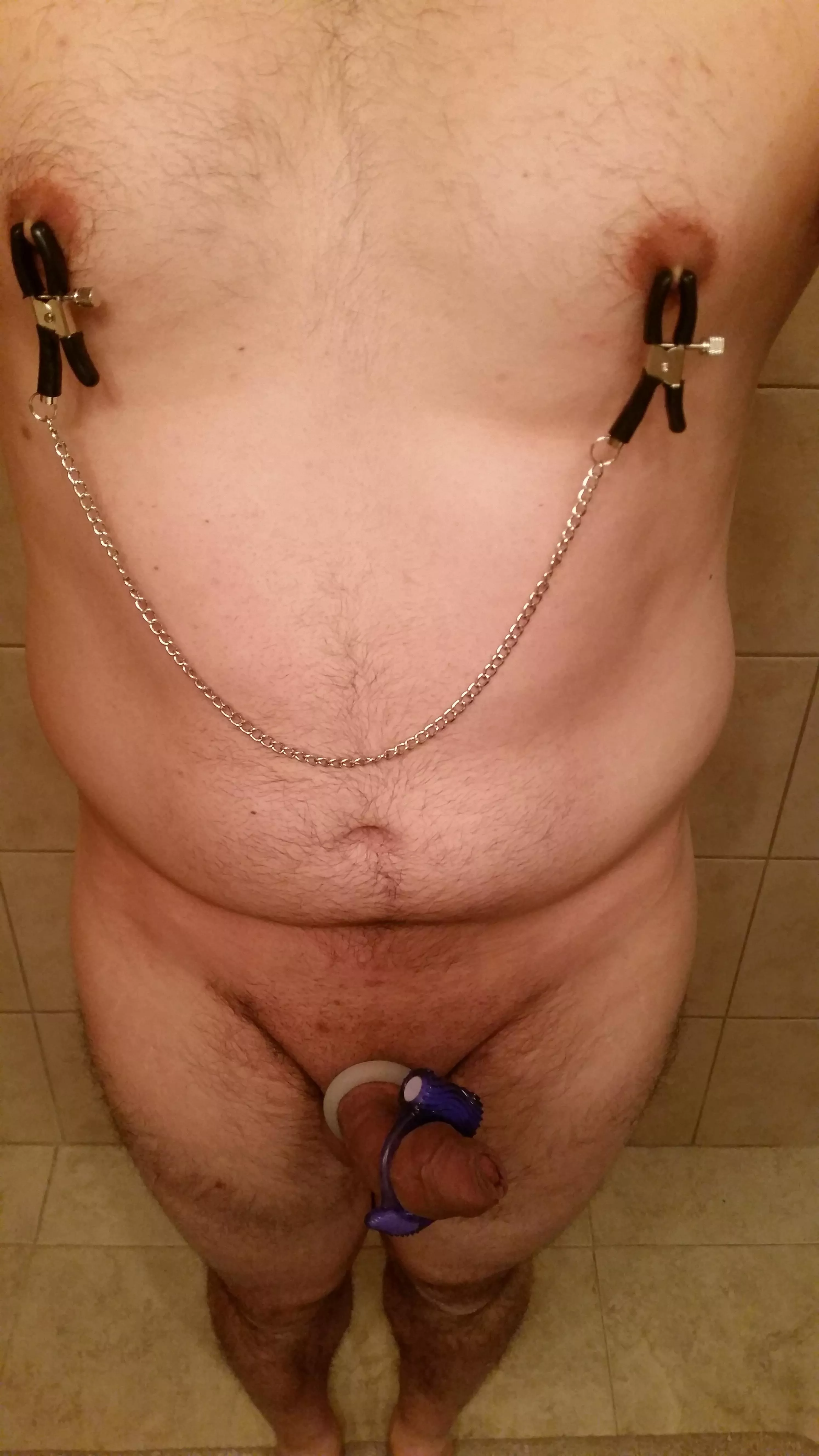 Yes I know the cage is missing...but your heels digging into my chest are missing too! posted by xaviermusthave