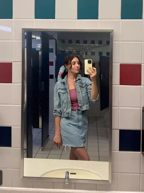 all denim fit for the movies! by forest--fox