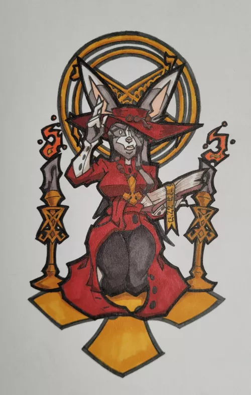 As our black candles burn bright... (Zeffa) by Tropical_Zeffa