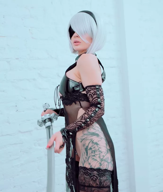 Black 2B from NieR: Automata by Sonya Vibe posted by SonyaVibe