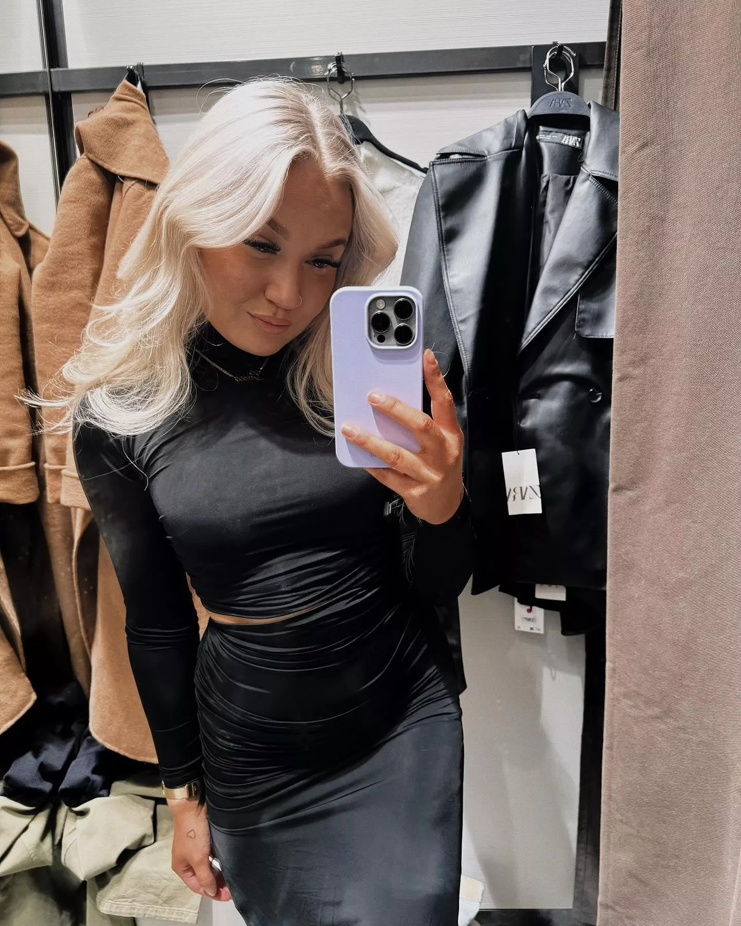 Blonde in black posted by Practical-Kitchen194