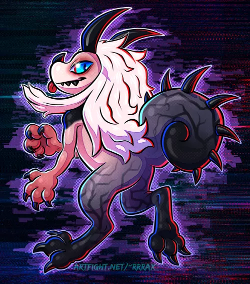 Burzum. Artwork I did for Art Fight last year by CROCORAX