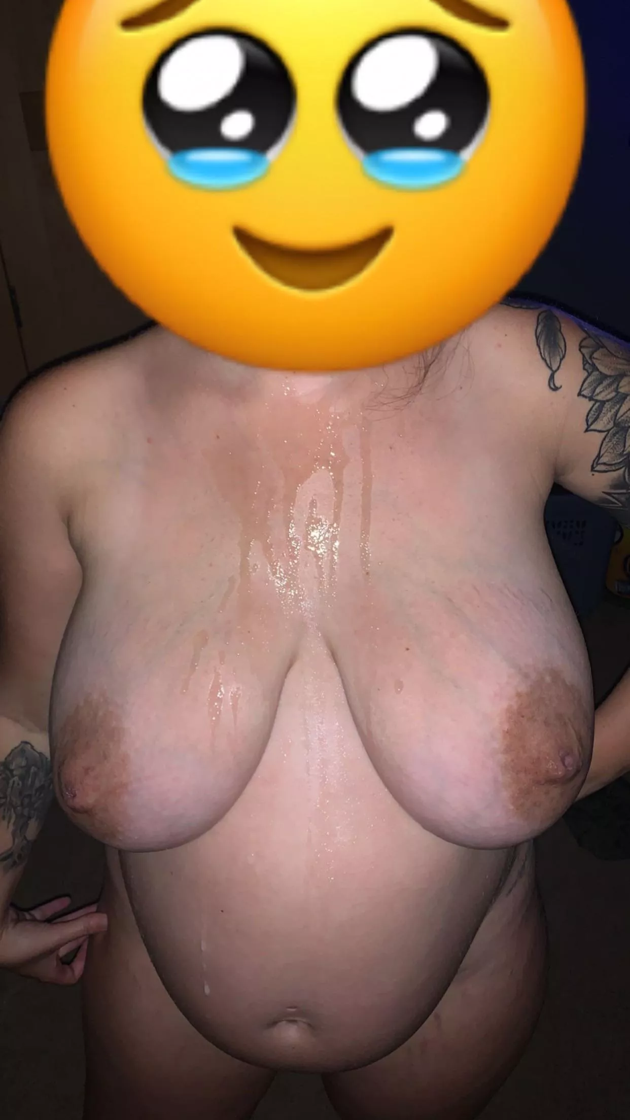 Finished all over her pregnant tits posted by Waste-Evening-4657