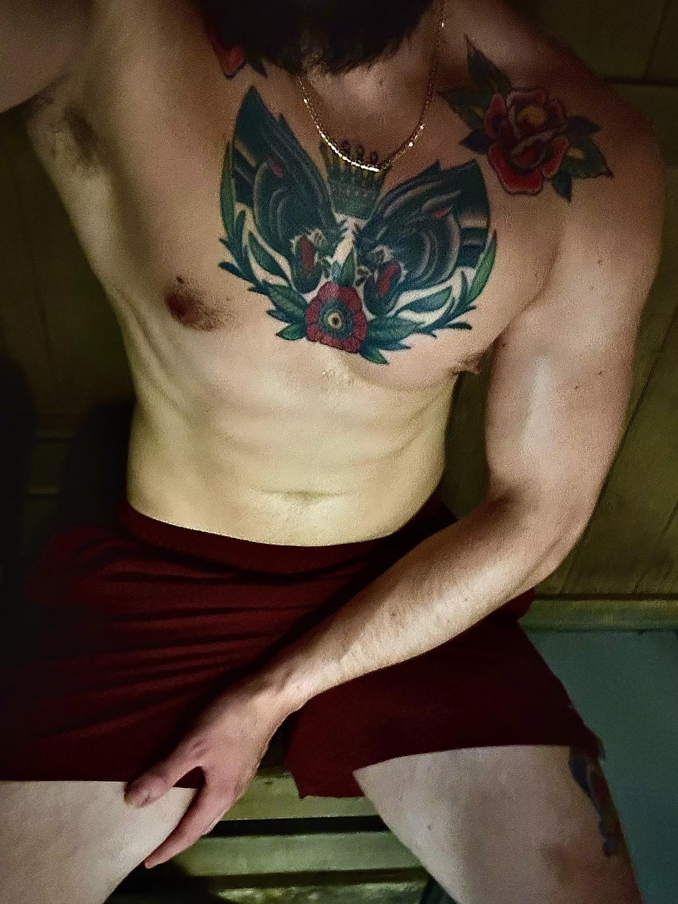 First reddit post! Figured this was the best sub to do it in. Do I need more tattoos? 🔥🍆 posted by Adorable-Spread-1534