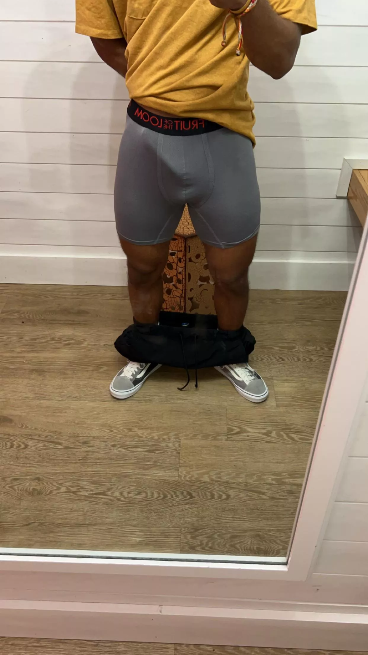 Fitting room fun posted by ComfortableTailor320