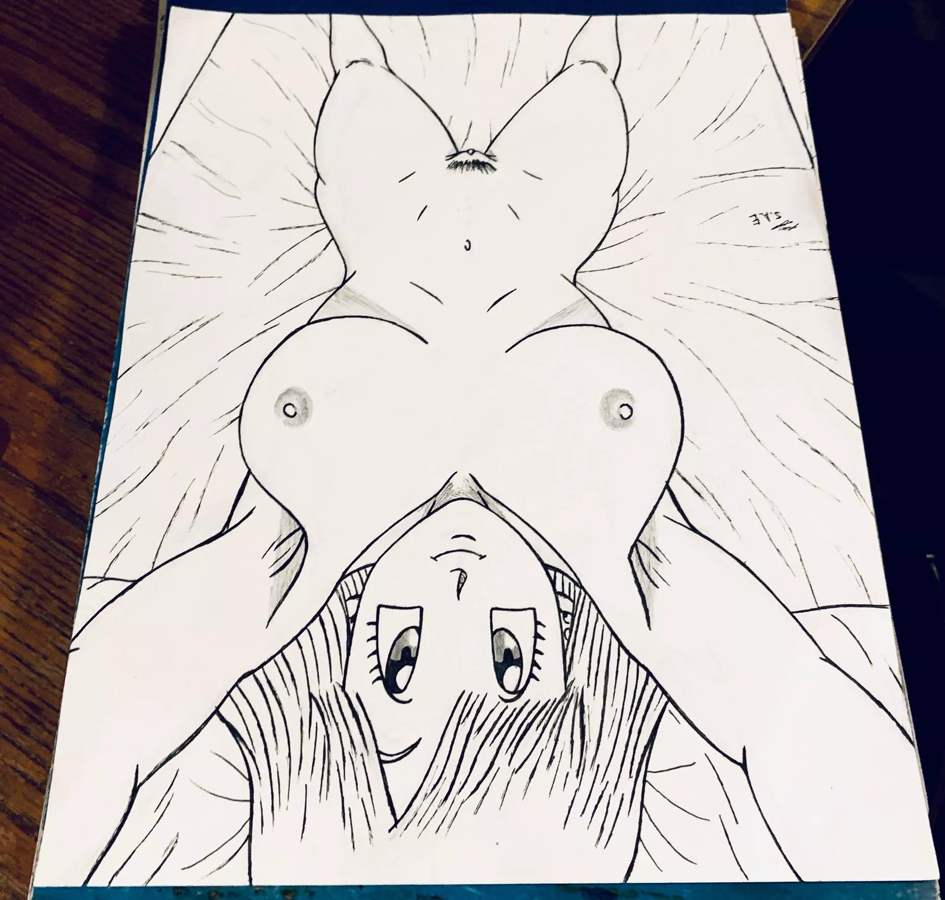 Hey everyone hope you enjoy my drawing of my favorite milf waifu Bulma. posted by ArtsForever