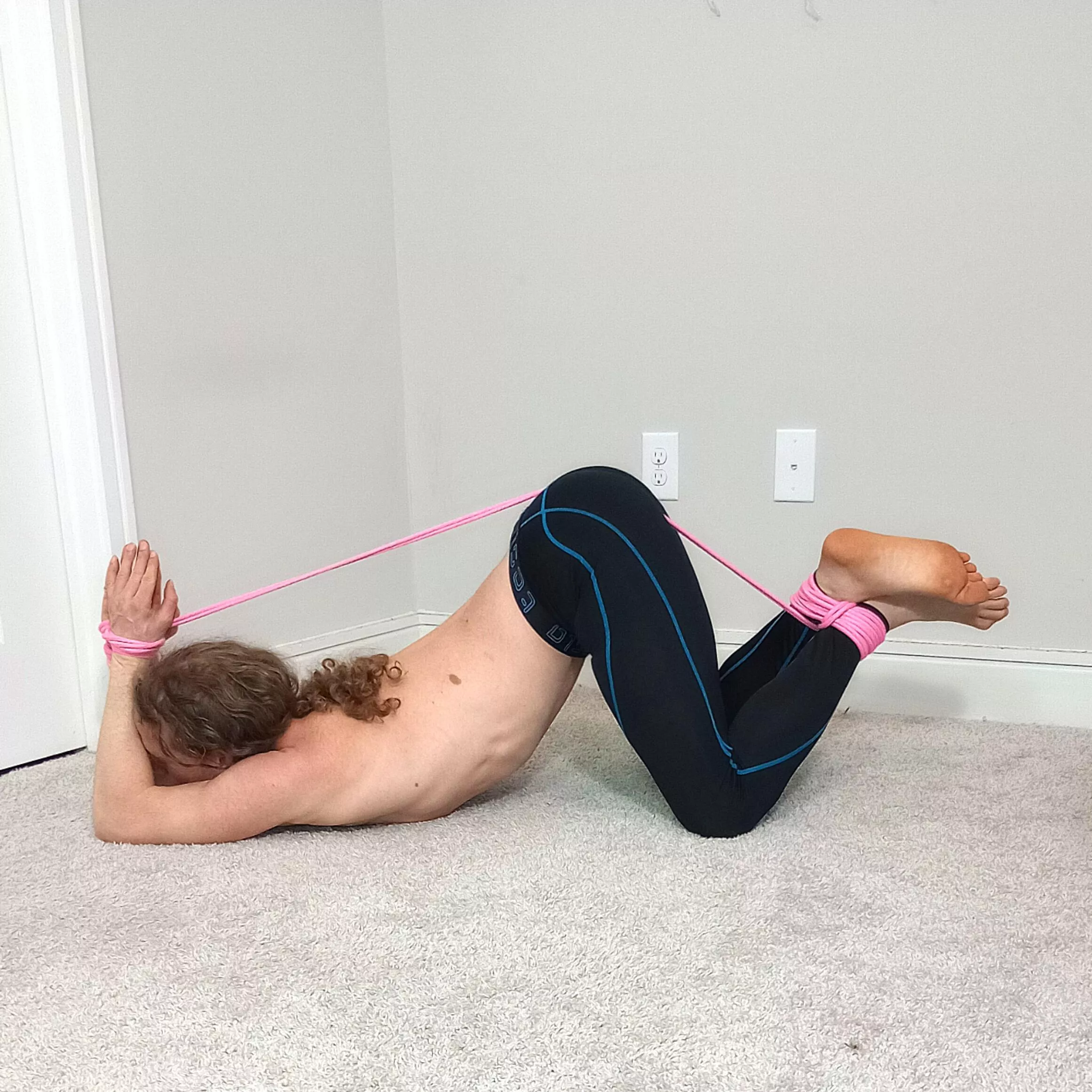 I wish this rope wasn't the only thing wedged tightly between my cheeks posted by SubRobby