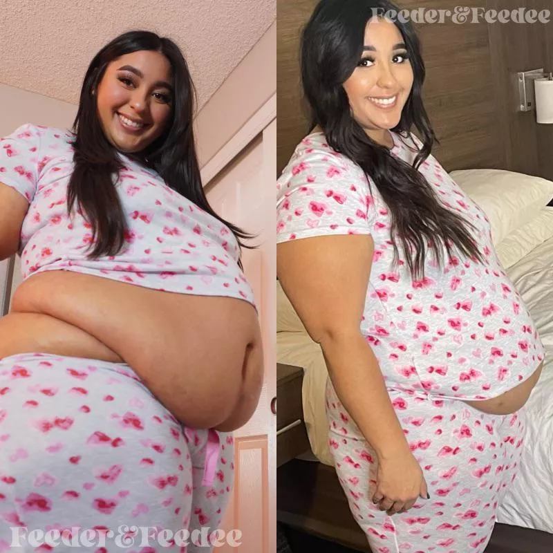 It’s almost Valentine’s Day, here’s what last years PJ’s are looking like on me this year posted by Juicextea