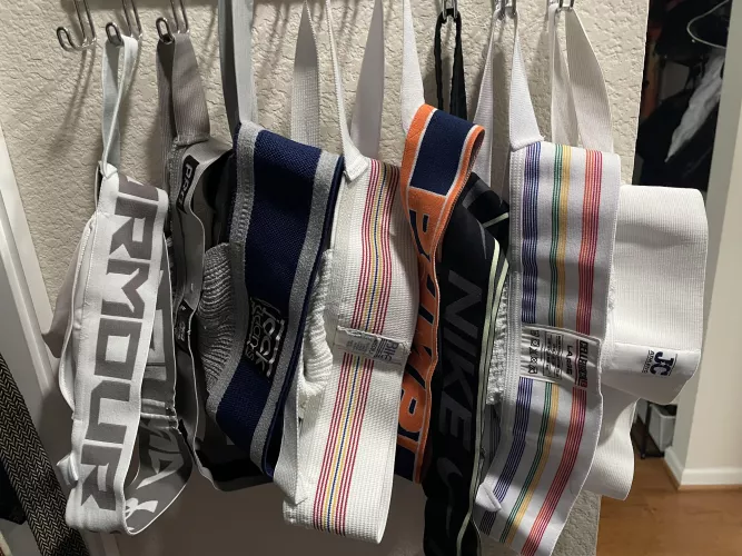 Jockstraps I’ve worn to the gym this past week. by newarkewr