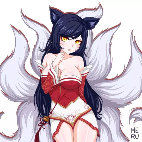 Kitsune doin her thing.. by gofarkyaself