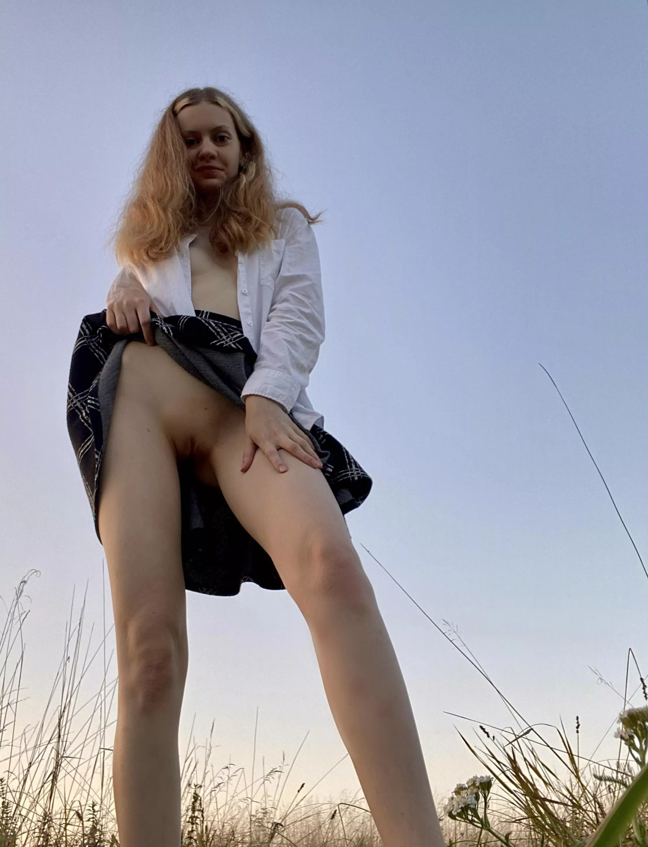 Let me show you what's under the skirt posted by aboutclarify