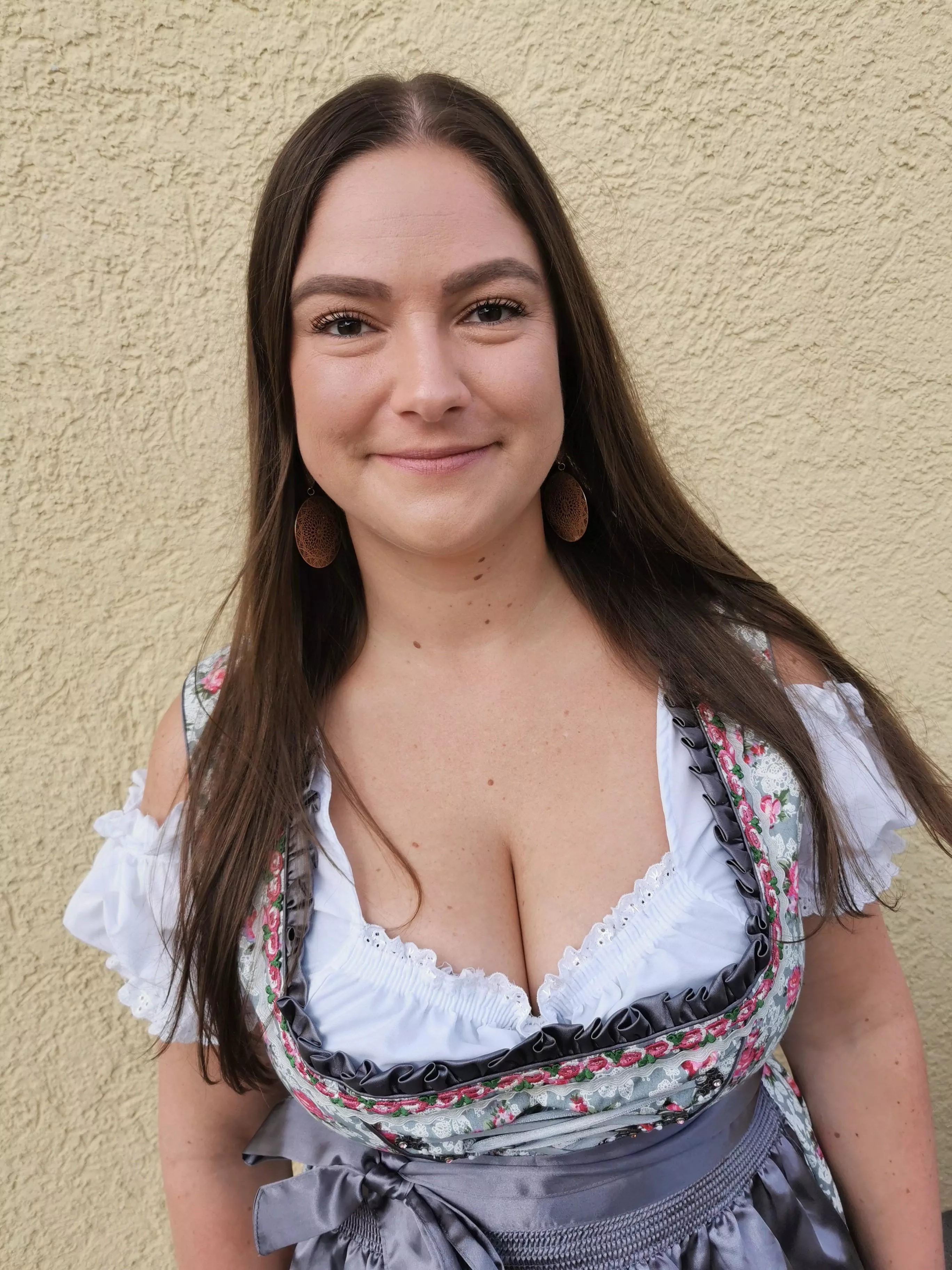 My sweet cleavage in a bavarian Dirndl posted by germanbombshell