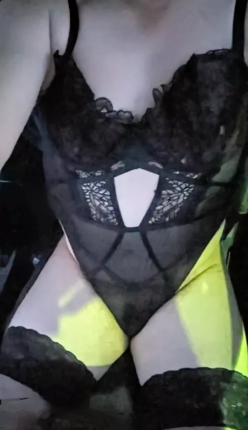 New teddy and stockings by clearys3336