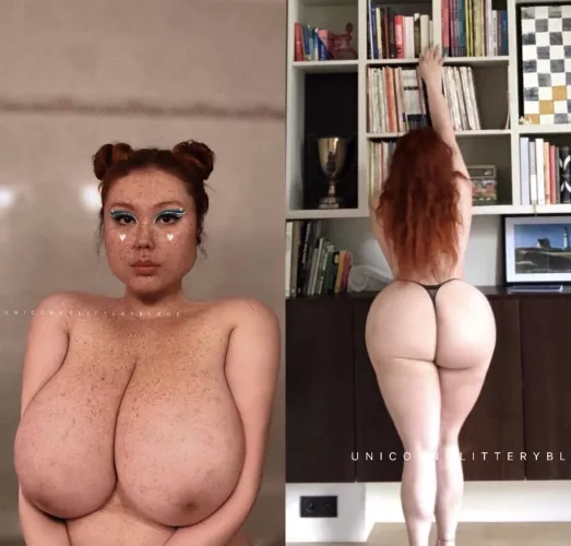 [OC] I hope atleast one man here finds these humongous tits beautiful by Unicornglitteryblood